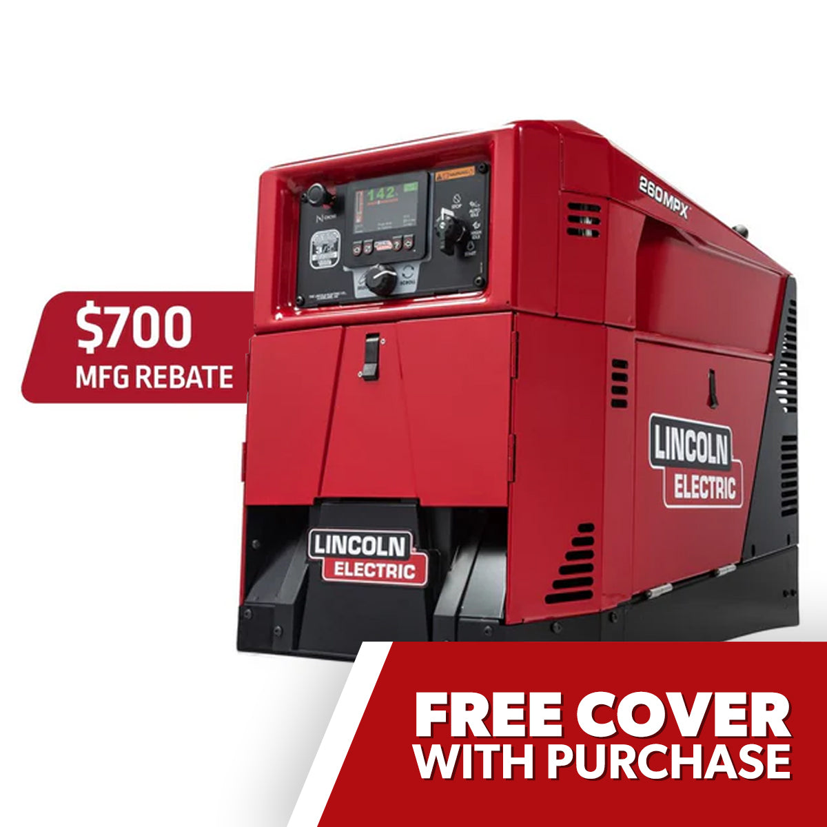 Lincoln Ranger 260 MPX Engine Driven Welder for Sale