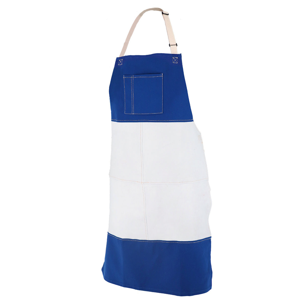 revco black stallion 36 inch leather/fr hybrid welding apron