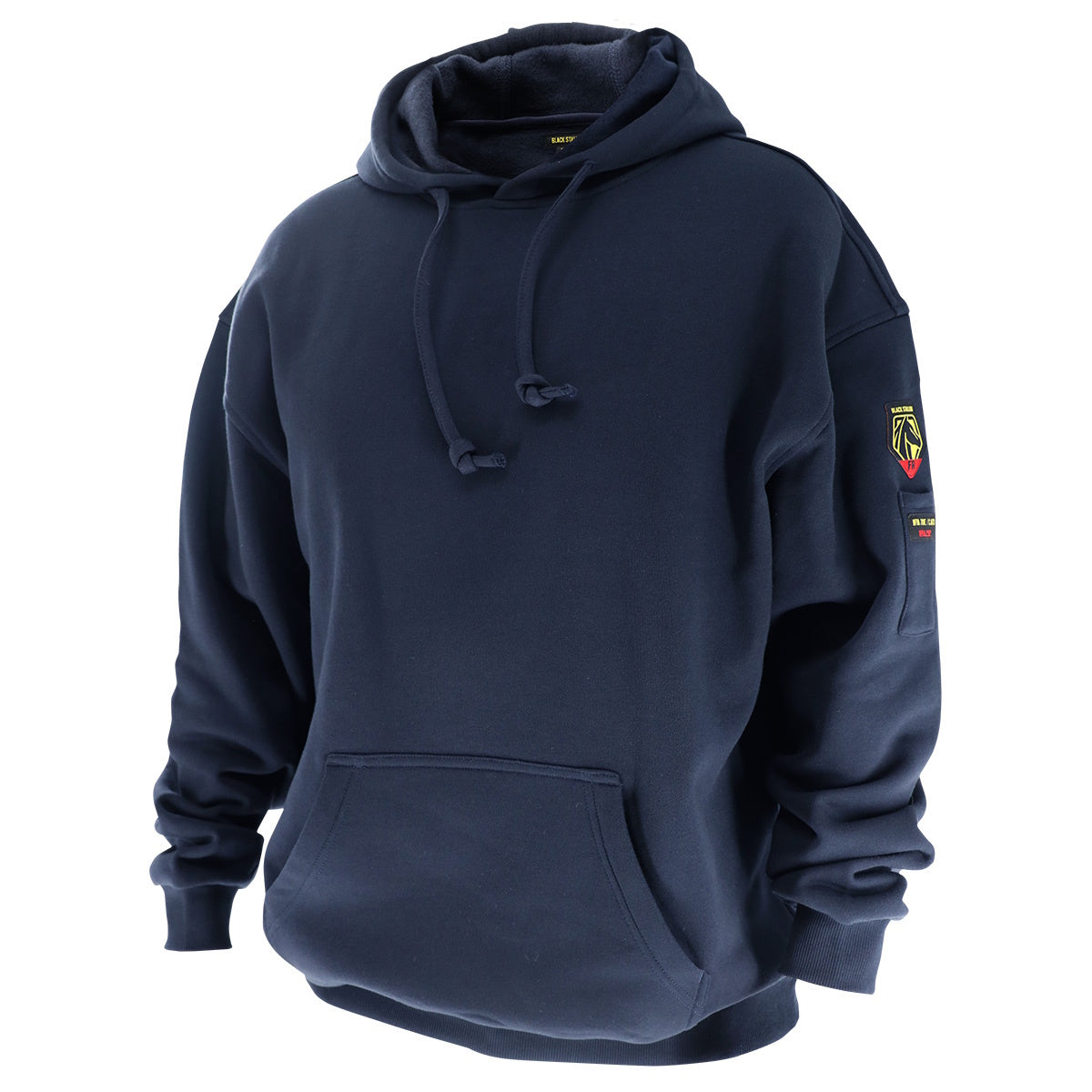 Revco Black Stallion 12oz AR/FR Navy Cotton Pullover Hooded Sweatshirt (JF1340-NV)