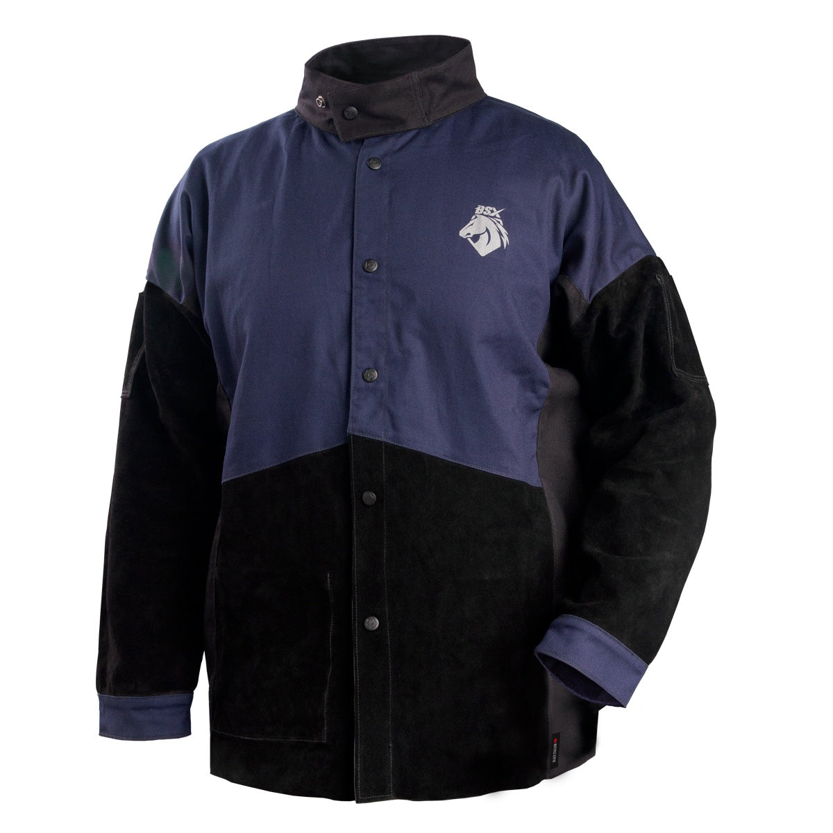 Revco Black Stallion BSX Navy/Black Hybrid Welding Jacket (JH1016-NB)