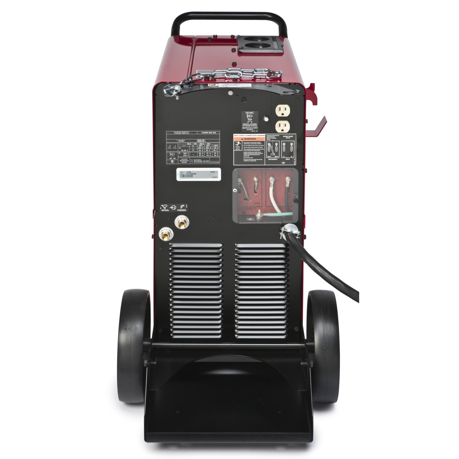 Lincoln Power MIG 256 Welder Package (208/230 V)(K3068-1)
