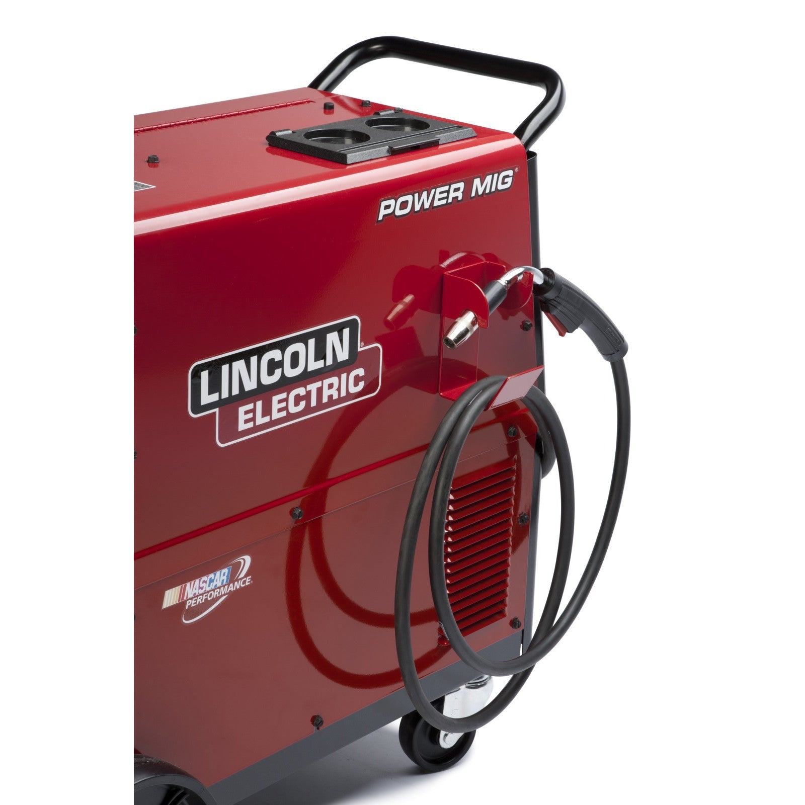 Lincoln Power MIG 256 Welder One-Pak w/ Spool Gun for Sale