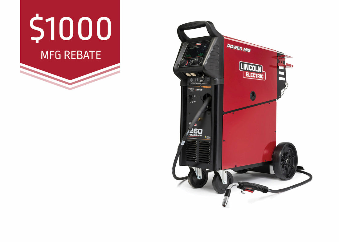 Lincoln Power Mig 260 Welder (208-575V) (K3520-1)
