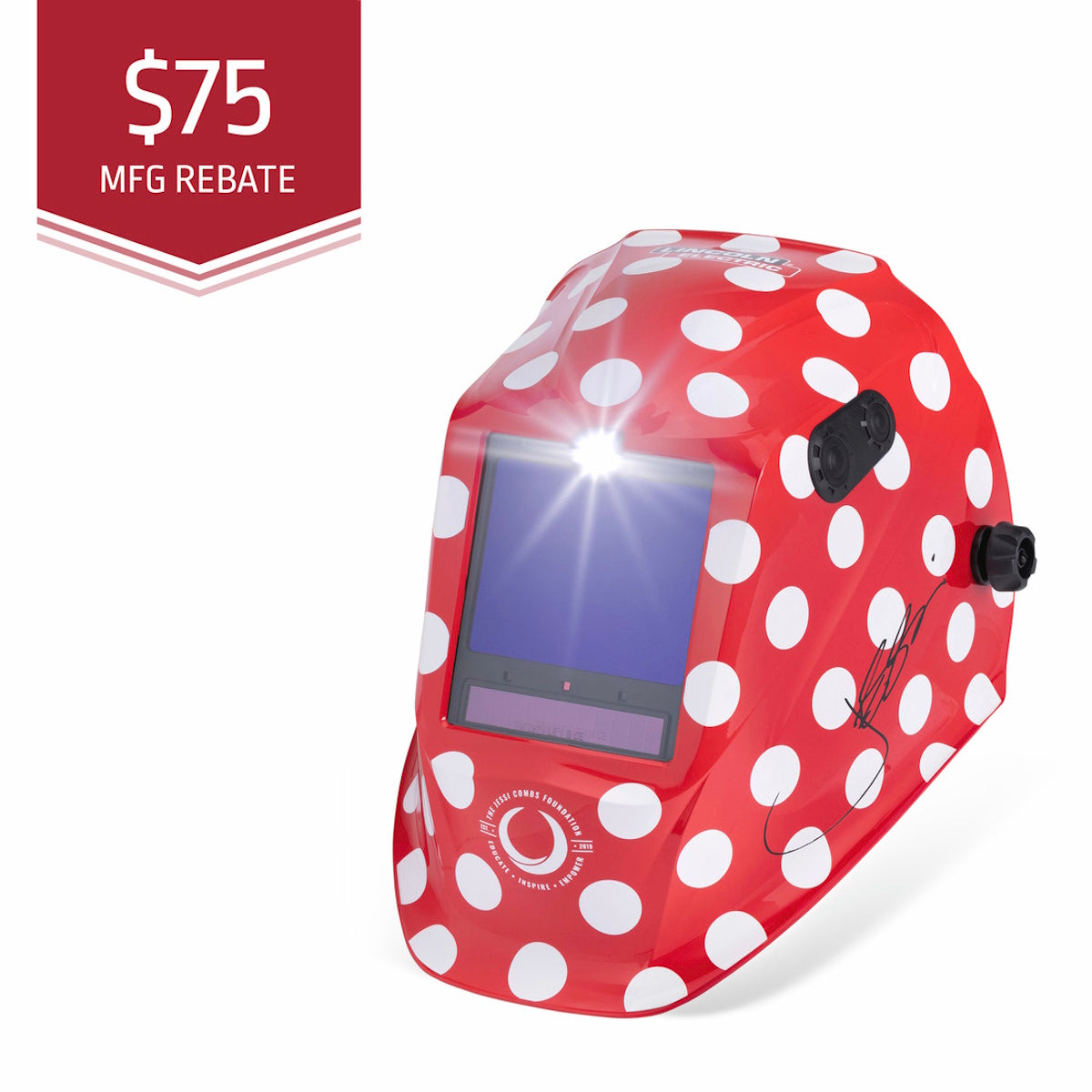 Lincoln Viking 3350 ADV Series Jessi the Welder Helmet (K5758-5)