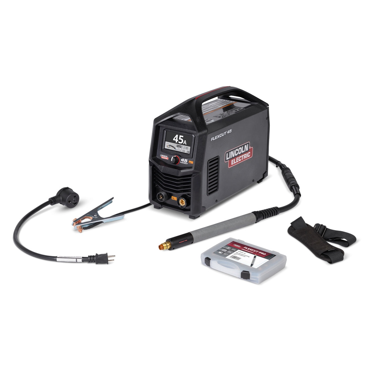 Lincoln FlexCut 45 Plasma Cutter w/25 Ft FlexConnect Hand Torch (K5823-H)