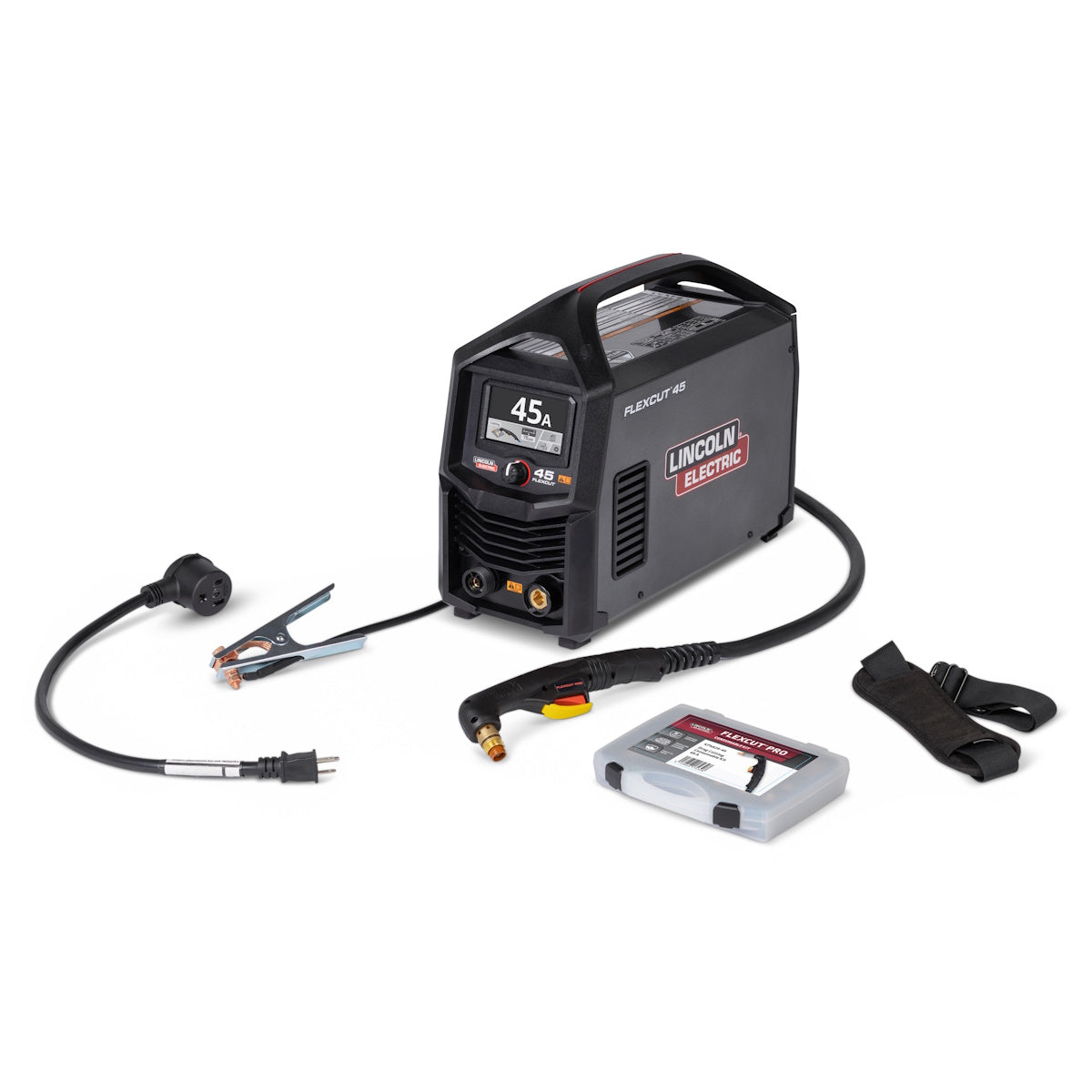 Lincoln FlexCut 45 Plasma Cutter w/25 Ft FlexConnect Hand Torch (K5823-H)