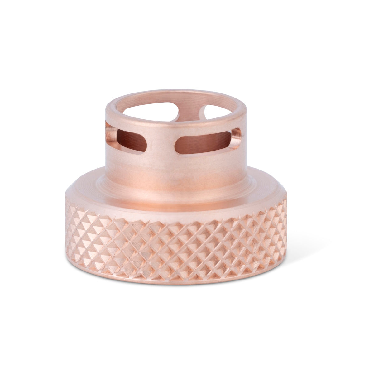 Lincoln FlexCut PRO 15A-25A Marking Shield Cap KP5837-1, 3-pack, textured metallic finish, visible cutouts by Lincoln.