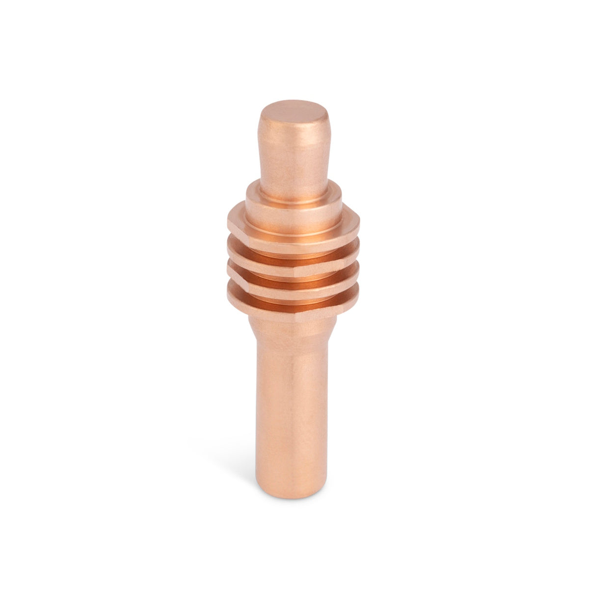 Lincoln FlexCut PRO torch copper-colored ridged component, compatible with KP5857-1 electrodes, package of 5.