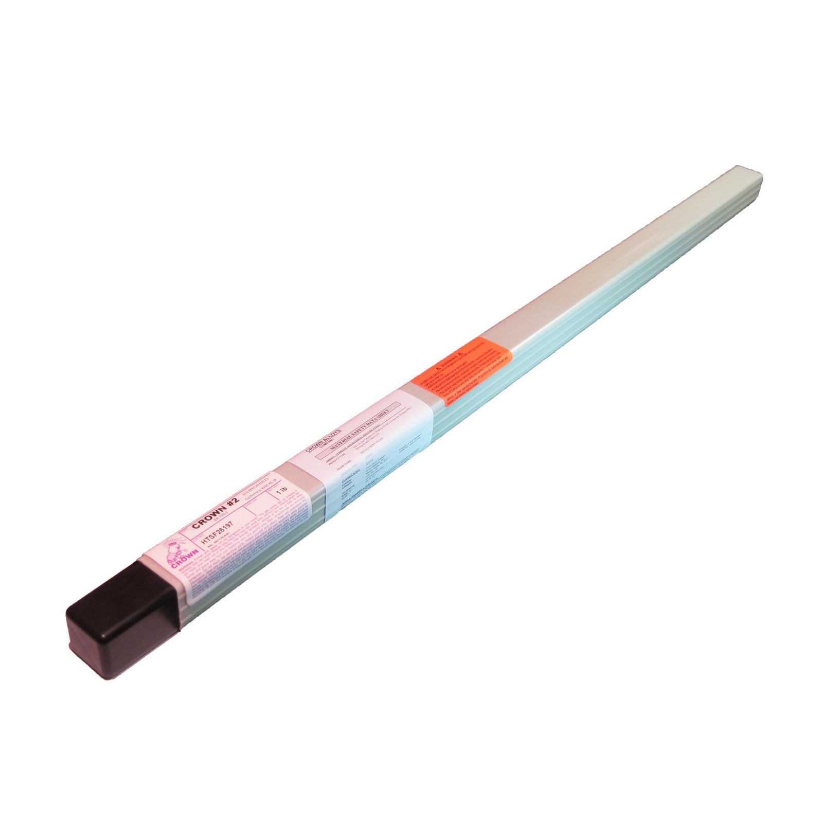 Crown Alloy 3/32 x 36" CROWN 2 BR.PKG. Steel (ER 70S-2) TIG 1 lb TUBE (MTCR2/TN-BP)