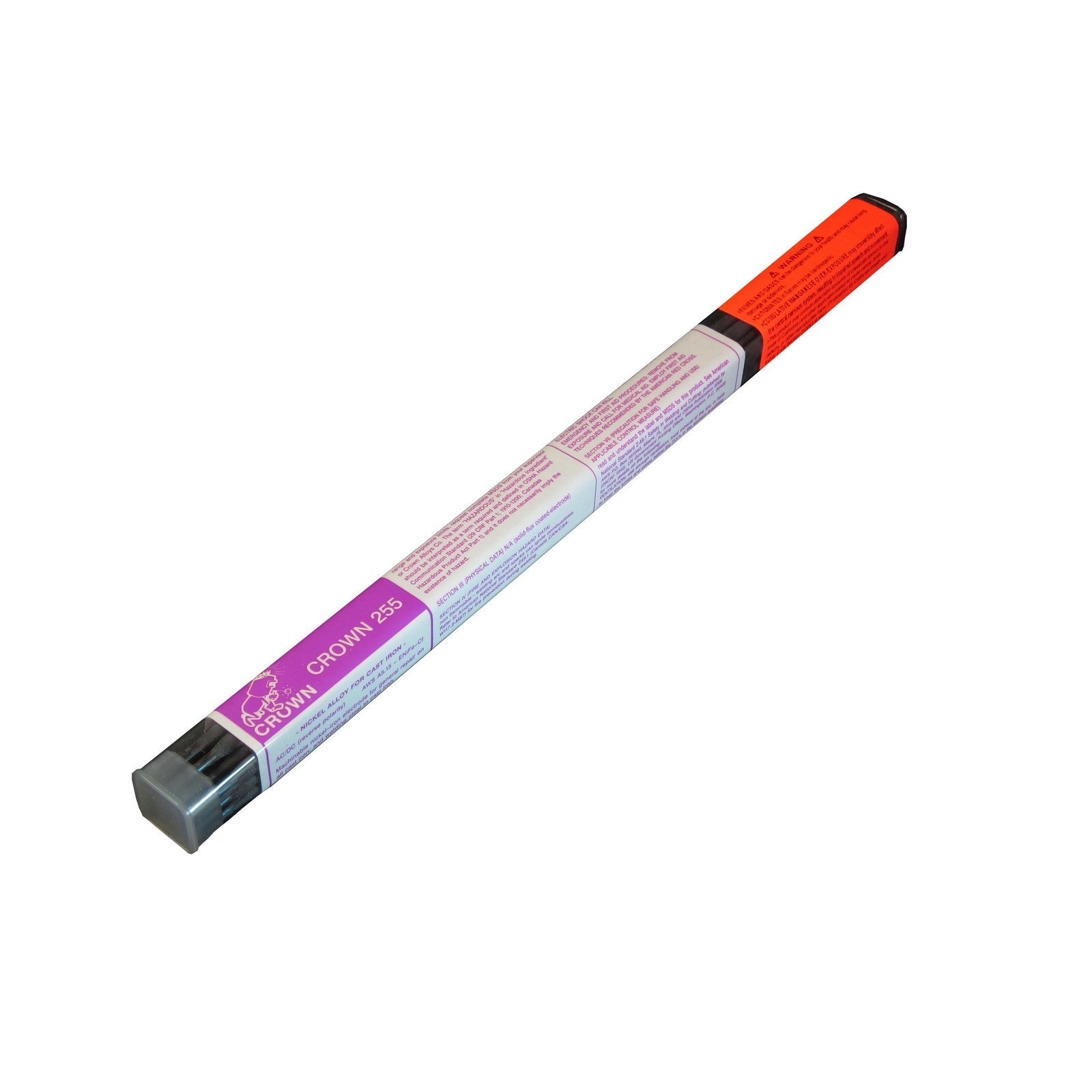 Crown Alloy 5/32 CROWN 255 BR.PKG. Nickel (E NiFe-CI) ELECTRODE 1 lb TUBE (NE255/EP-BP)