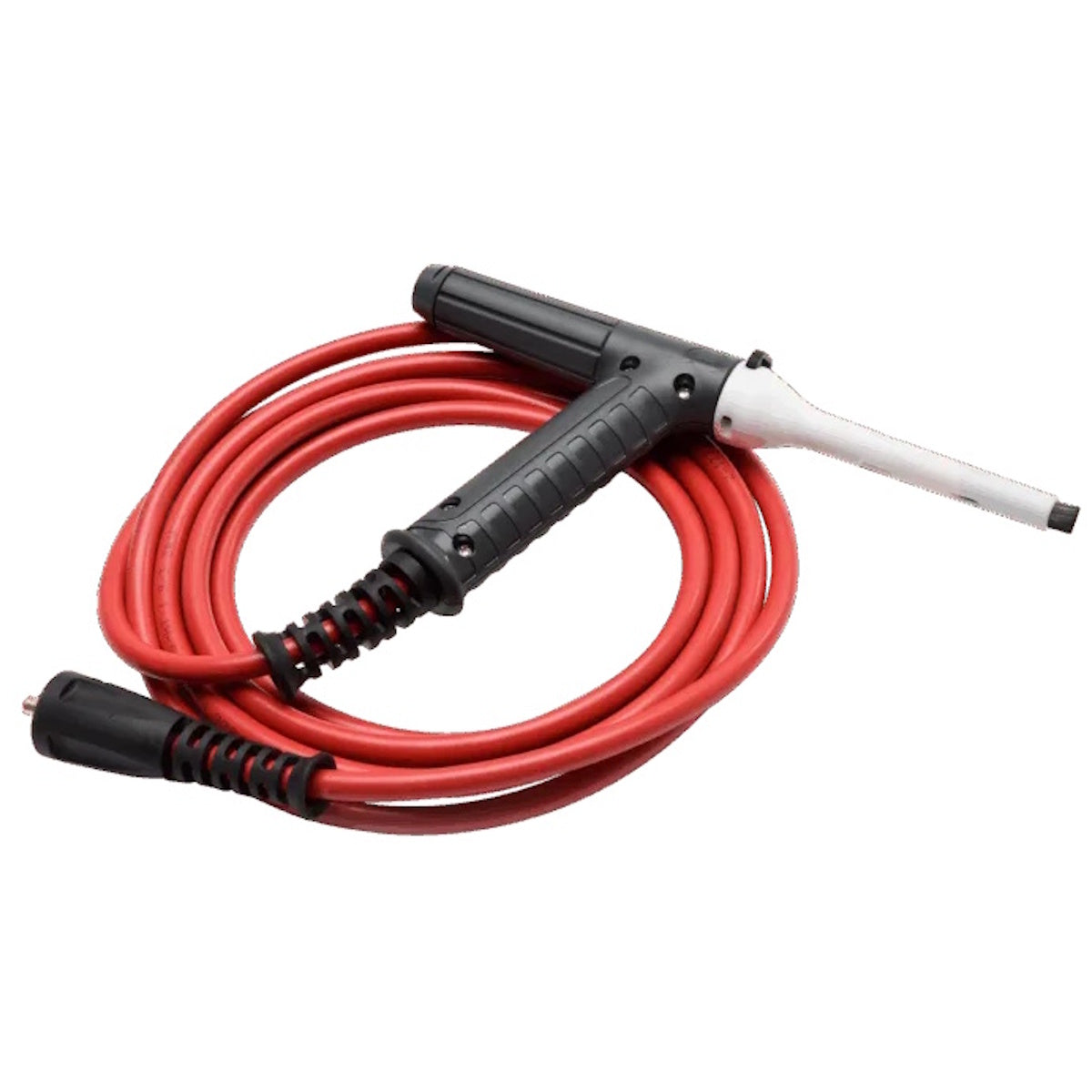 TIG Brush SlimLine Torch Kit P1278-SL10, long red cable for stainless steel weld cleaning.