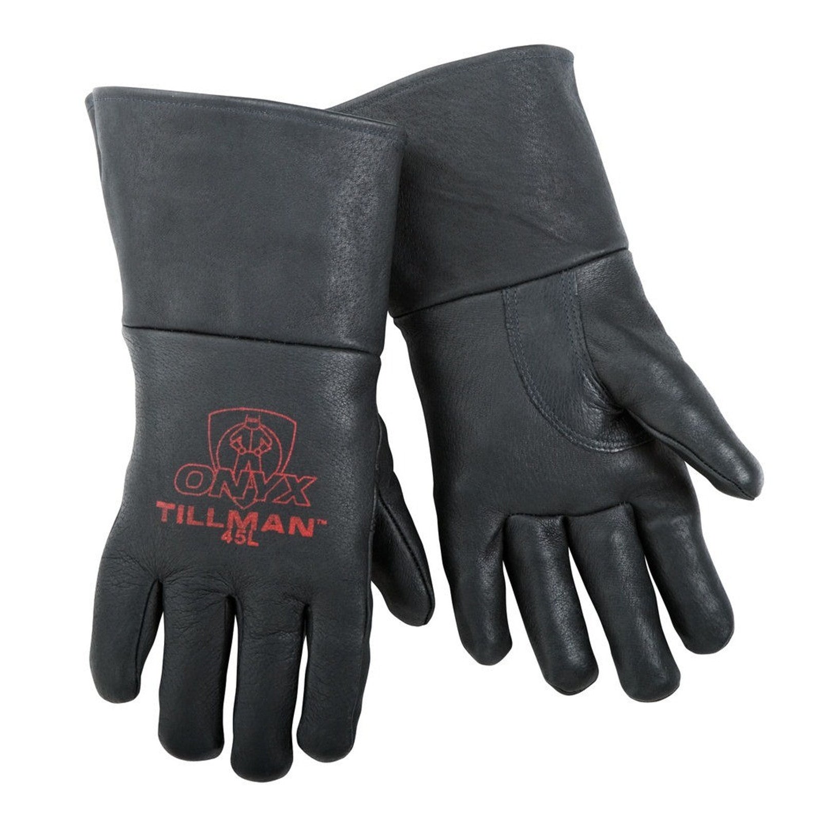 Tillman 45 Black Onyx Top Grain Pigskin MIG Welding Gloves