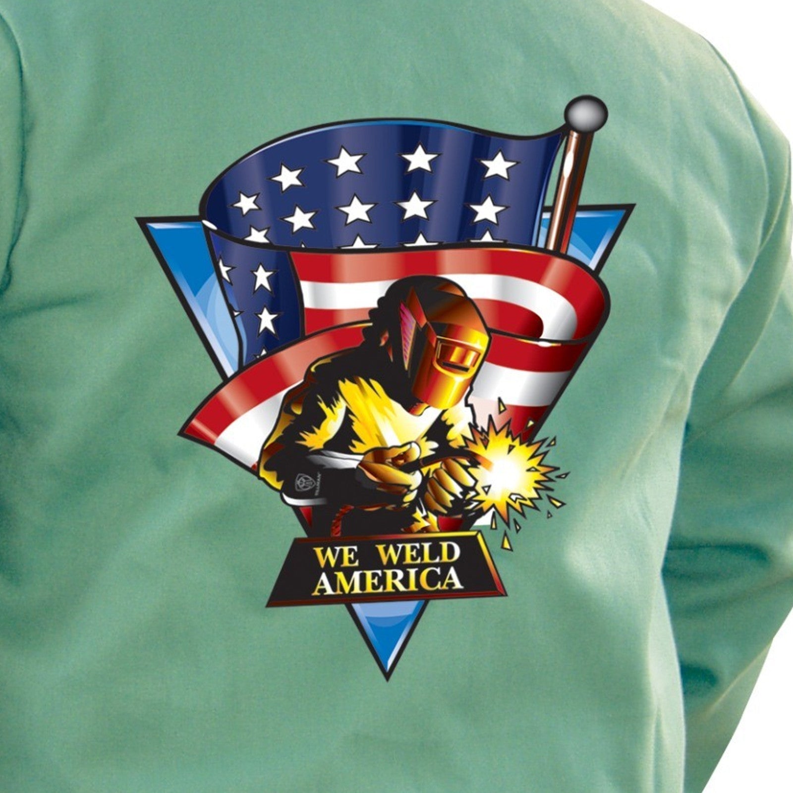 Tillman 9030 We Weld America FR Cotton Welding Jacket