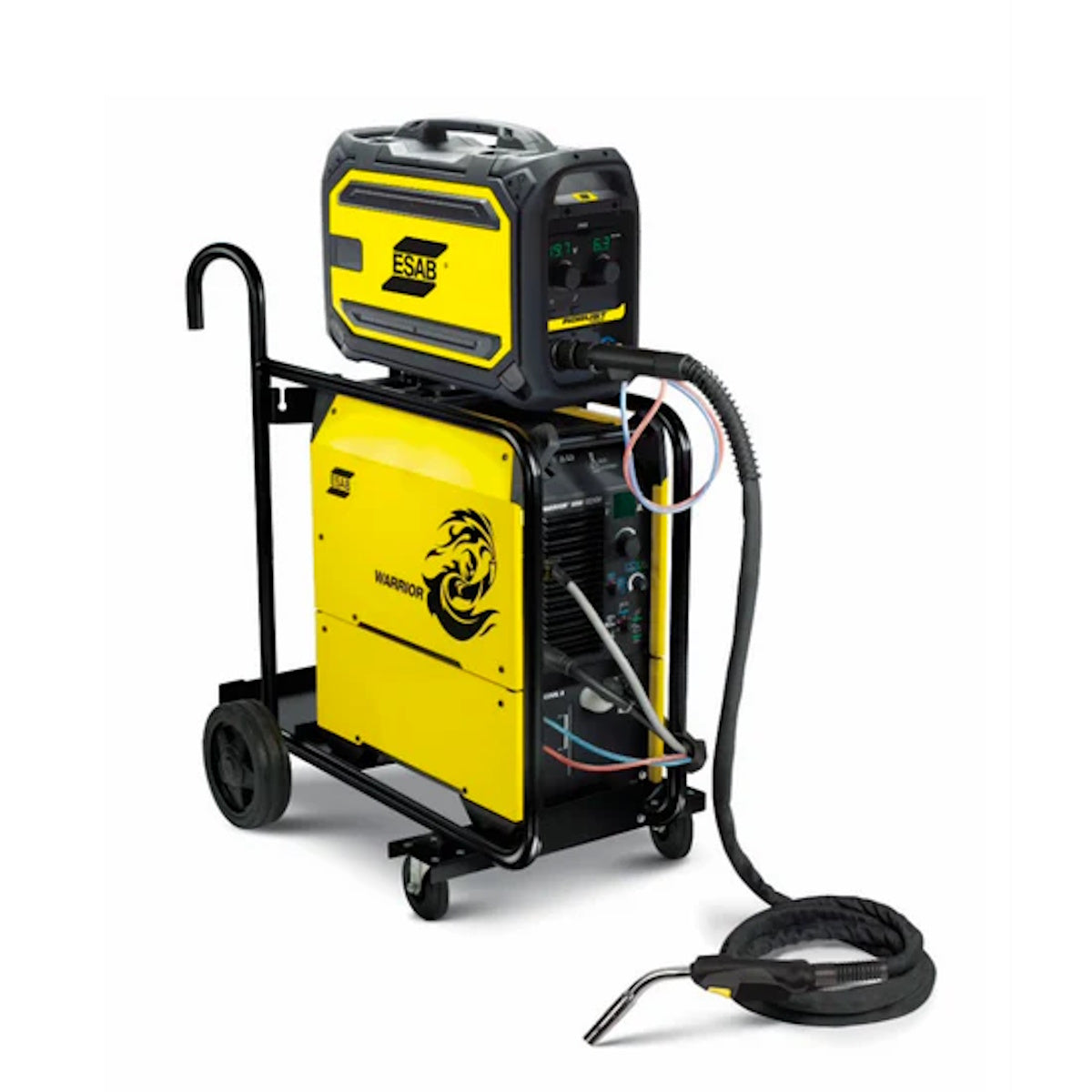esab warrior 400i mv cc/cv multi process welder fully loaded 3ph
