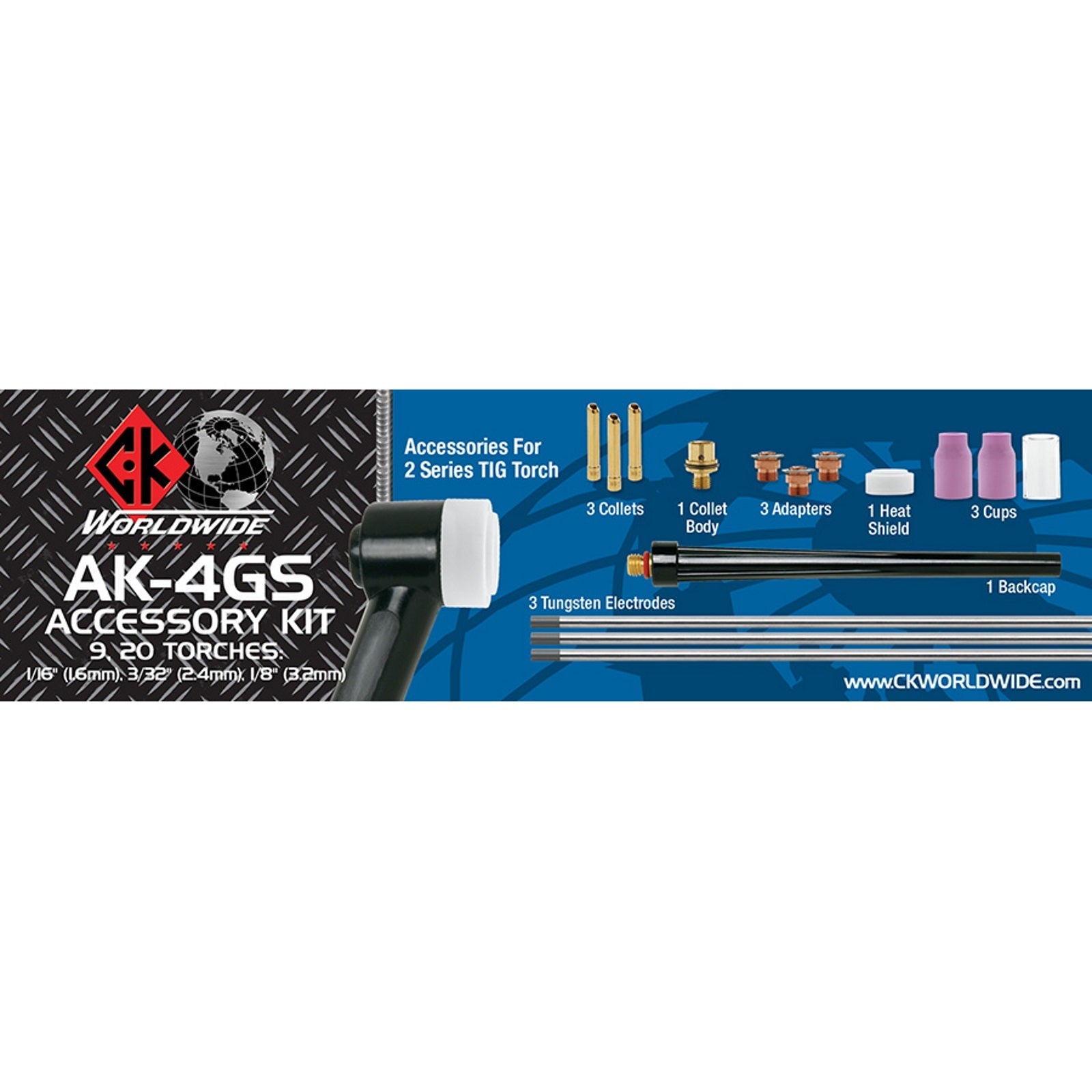 CK Worldwide 2 Series Gas Saver Accessory Kit (AK-4GS)