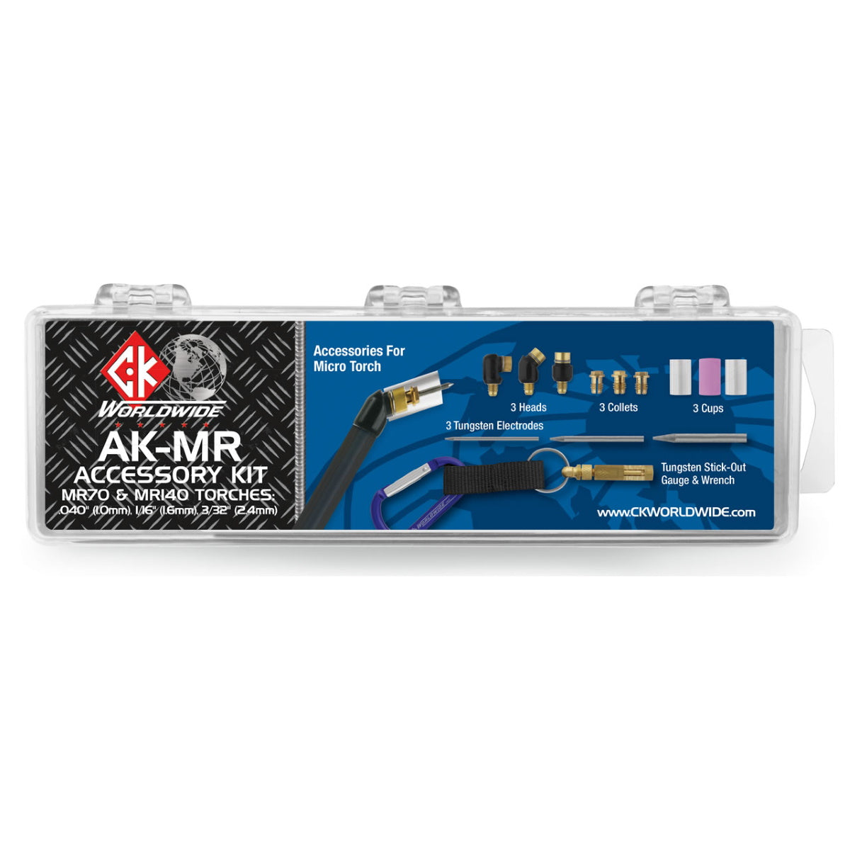 CK Worldwide MR70 / MR140 Micro Torch Accessory Kit (AK-MR)