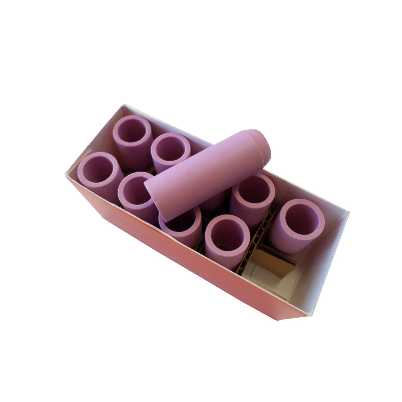 WeldTec Alumina Nozzle/Cup - Size #4 for 9, 20 and 25 Torches Pk/10 (13N08)