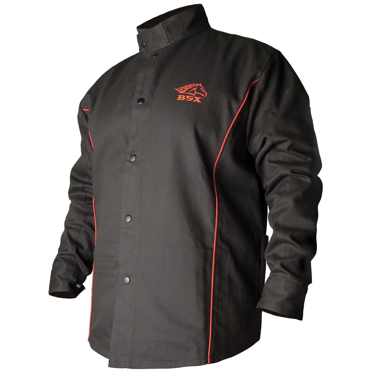 Revco Black Stallion BSX 9oz Black FR Cotton Welding Jacket (B9C)