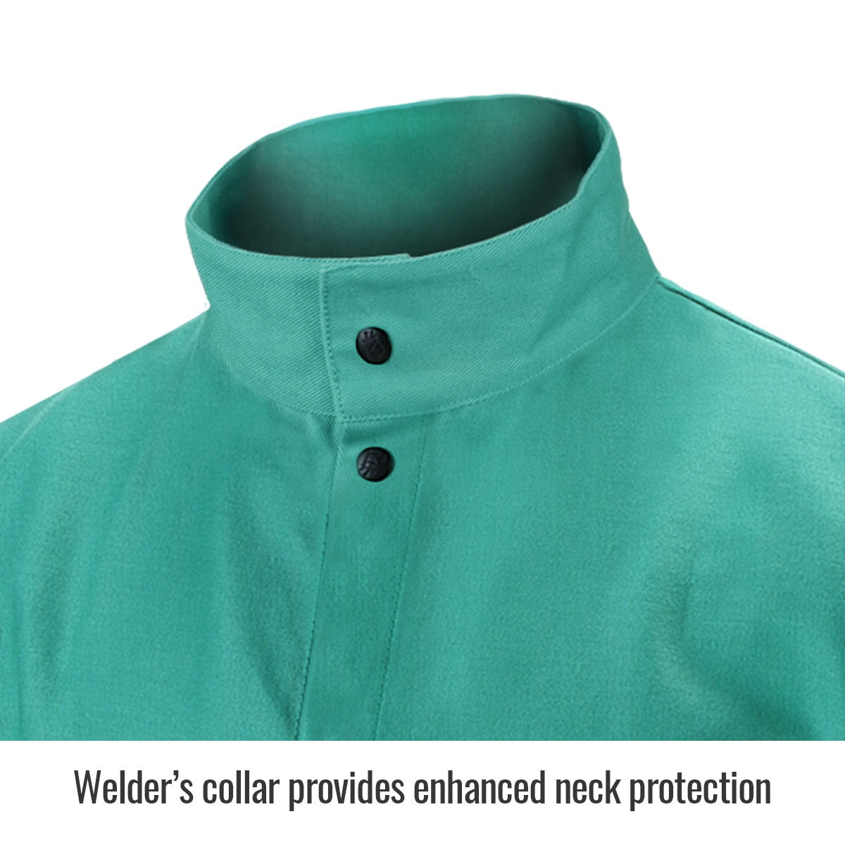 Revco Black Stallion TruGuard 200 9oz Green FR Cotton Welding Jacket (F9-30C)