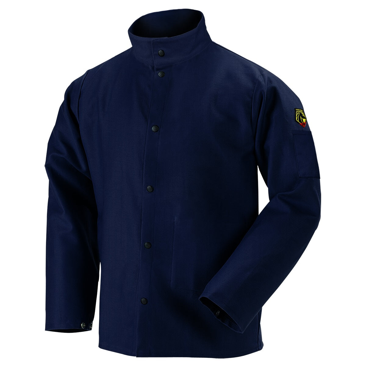 Revco Black Stallion TruGuard 200 9oz Navy FR Cotton Welding Jacket for ...