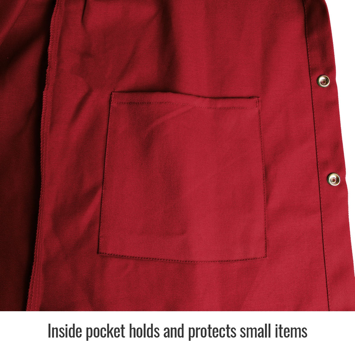 Revco Black Stallion TruGuard 200 9oz Red FR Cotton Welding Jacket (FR9-30C)