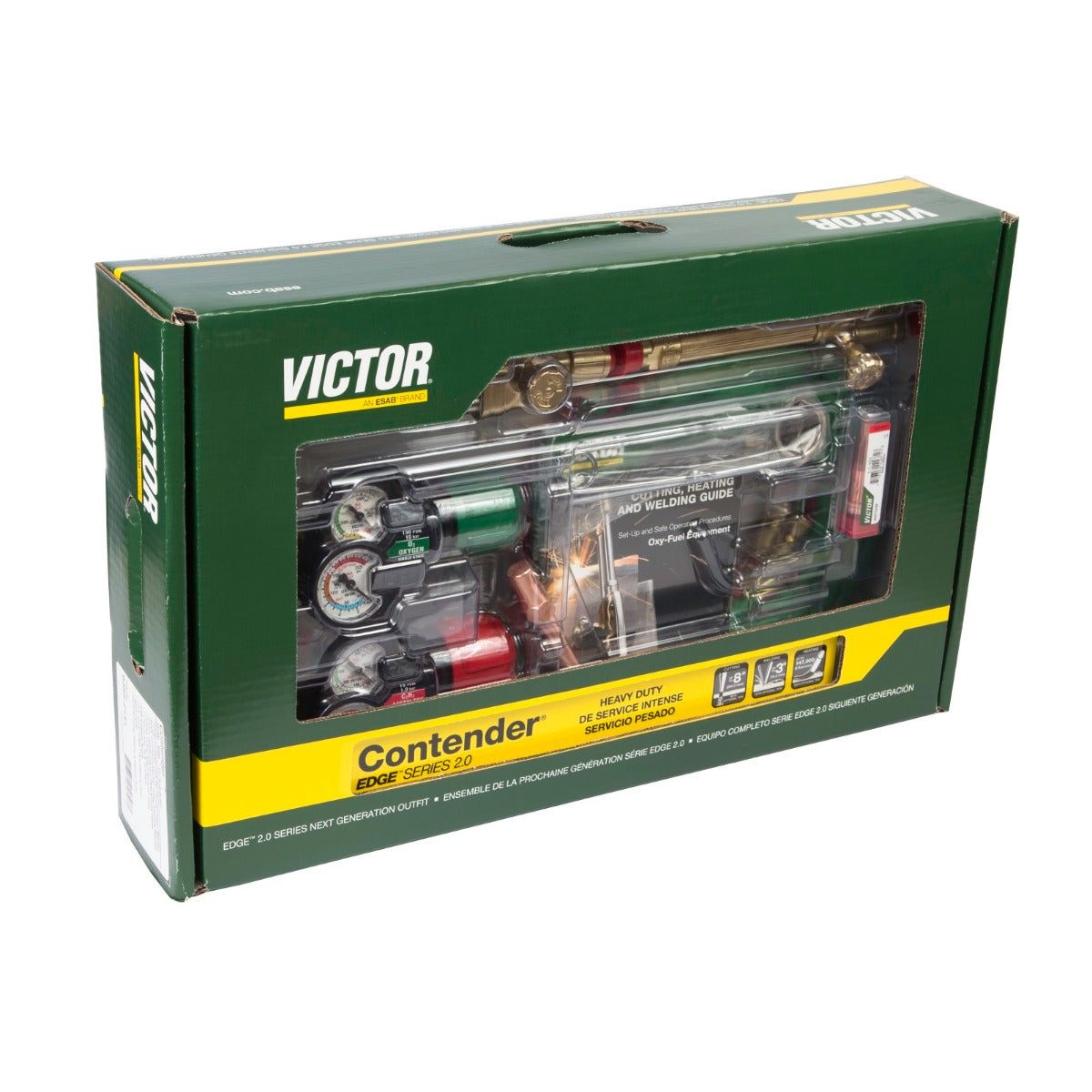 Victor Contender 2.0 Heavy Duty Welding and Cutting Outfit (0384-2131)