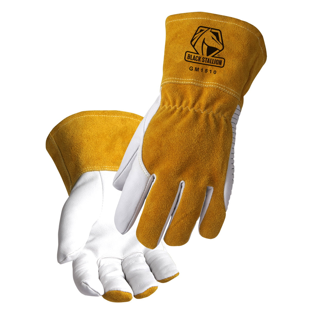 Revco Black Stallion Premium Goatskin MIG Gloves w/DragPatch (GM1510)