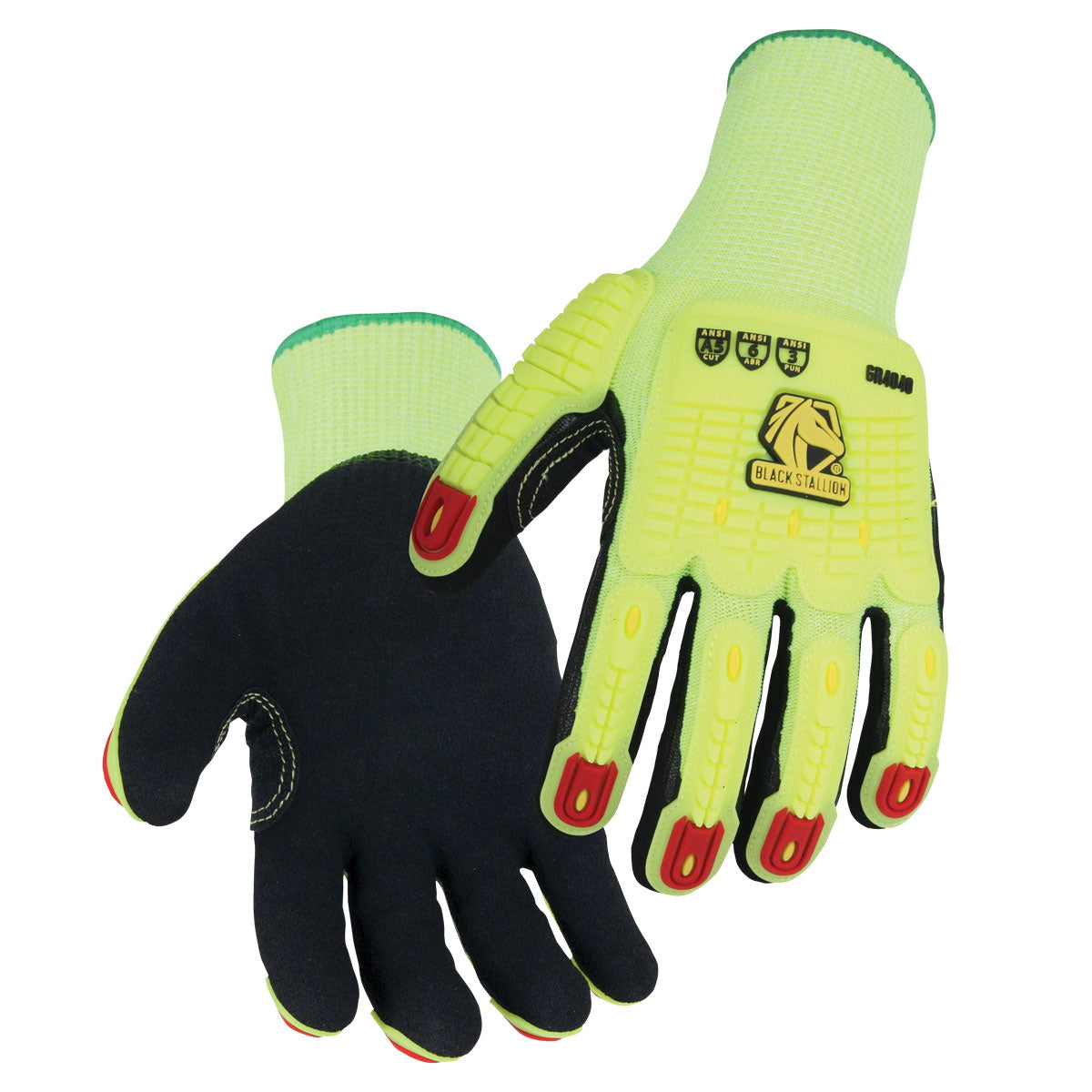 Revco Black Stallion AccuFlex A5 Cut/Impact Resistant Sandy Nitrile Knit Glove (GR4040-HB)