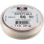 Harris 56% Silver Solder 1/16 X 1 Troy Ounce Pkg. (5631)