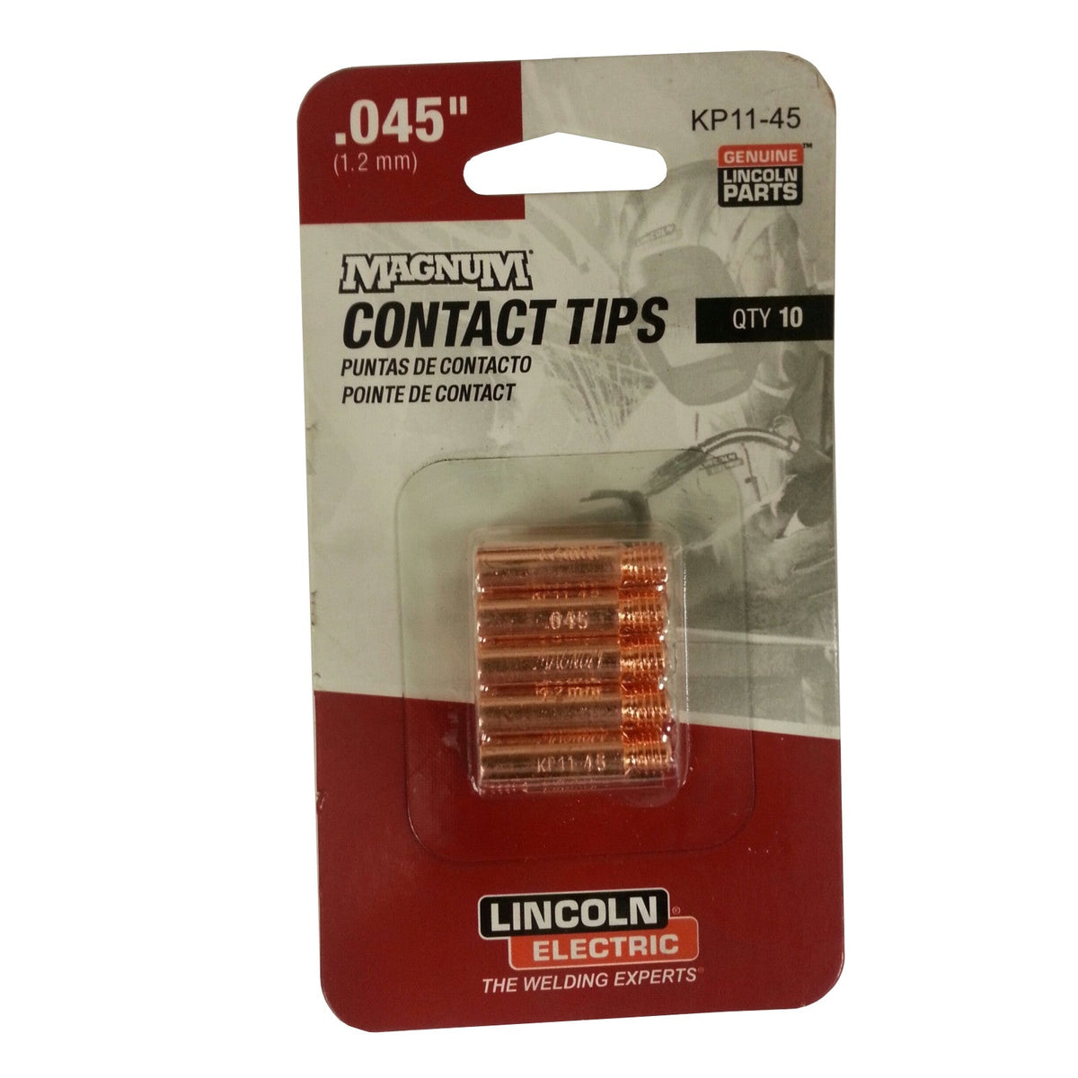 30-Pack MIG Welding Contact Tips 0.023” - Compatible With Lincoln Magnum 100L & Tweco Mini #1 Guns - View #9