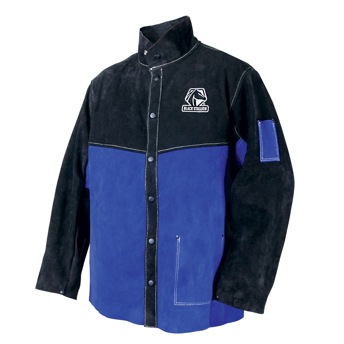 Revco Black Stallion BSX Royal Blue 9oz FR Hybrid Welding Jacket (BXRB9C/PS)