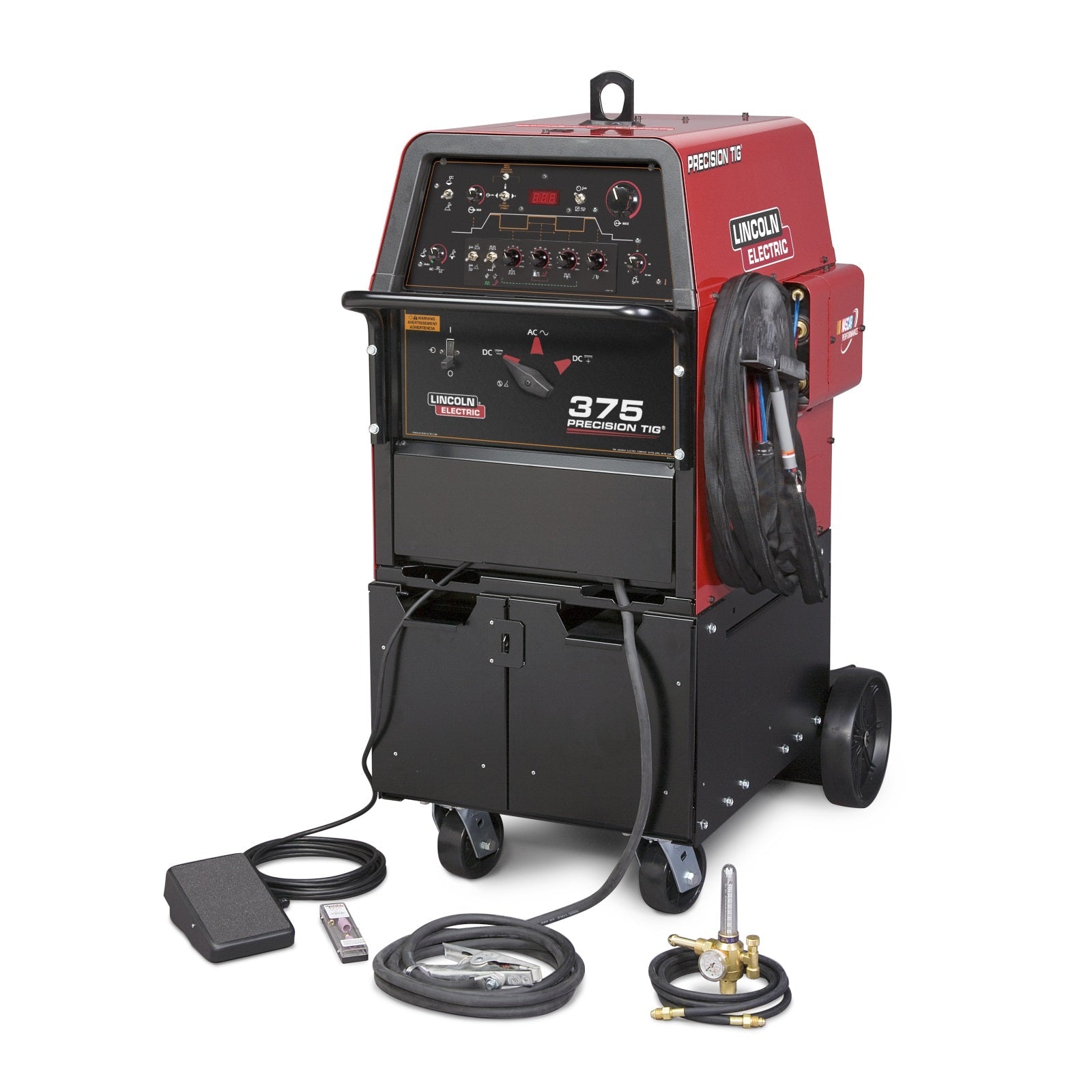 Lincoln Precision TIG 375 Welder Ready Pak w/ Cart (K2624-1)