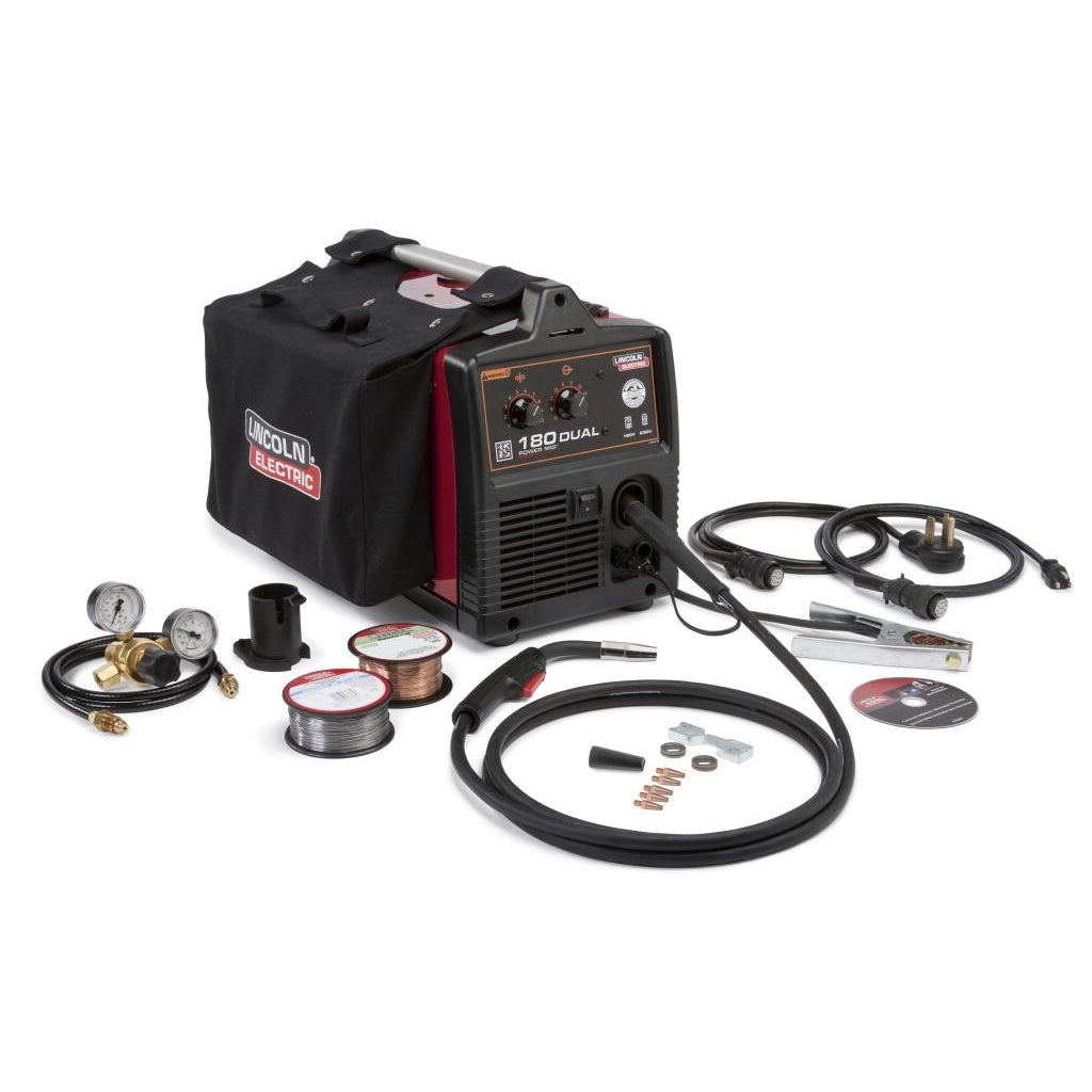 Lincoln Power MIG 180 Dual MIG Welder Package (K3018-2)