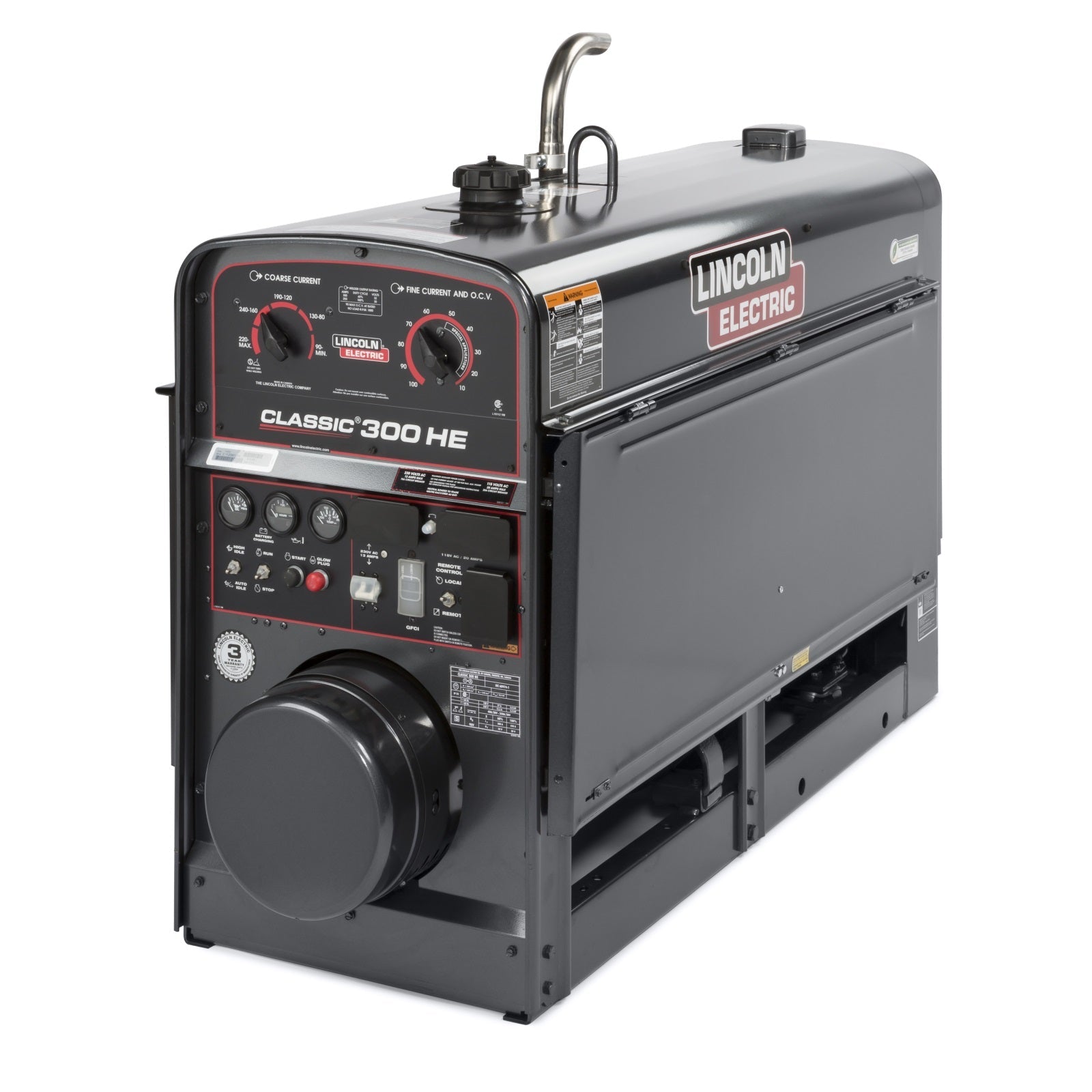 Lincoln Classic 300 HE Kubota T4 Welder Generator (K3198-1)