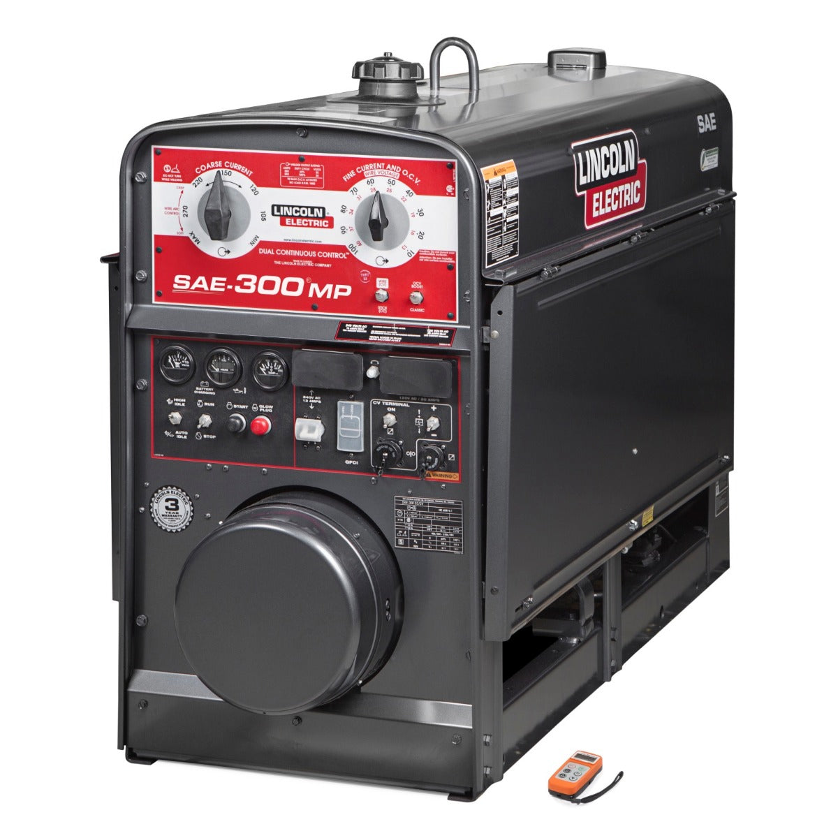 Lincoln SAE 300 MP Welder/Generator w/Wireless Remote (K4090-2)