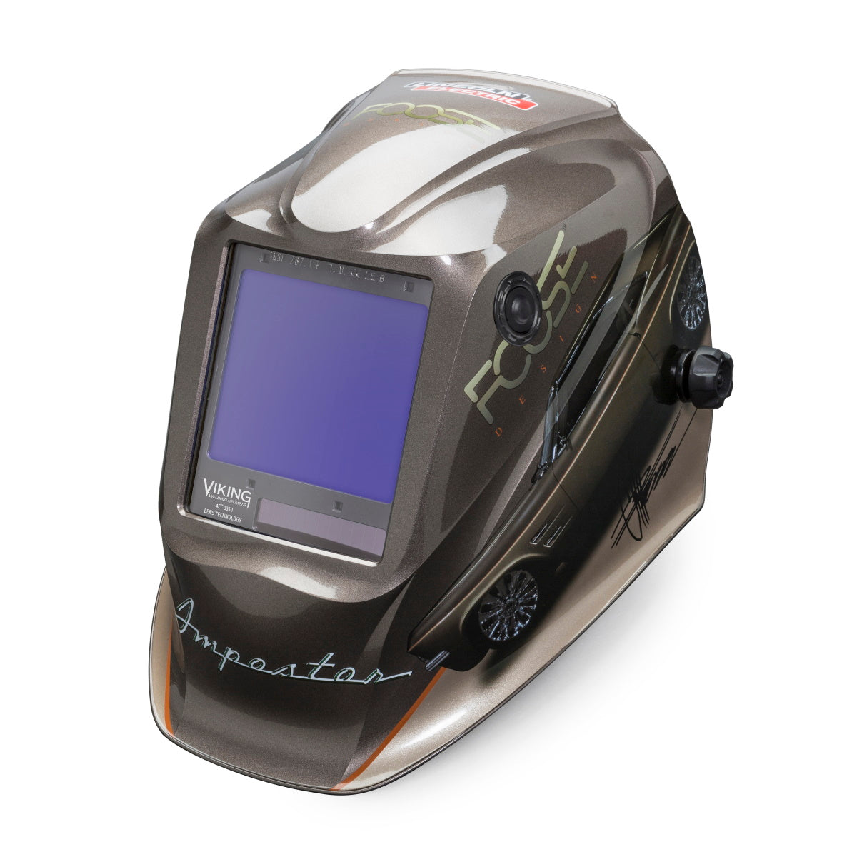 Lincoln Viking 3350 Series Foose Imposter Auto Darkening Welding Helmet (K4181-4)