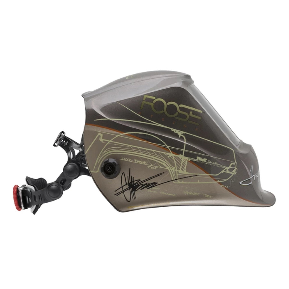 Lincoln Viking 3350 Series Foose Imposter Auto Darkening Welding Helmet (K4181-4)