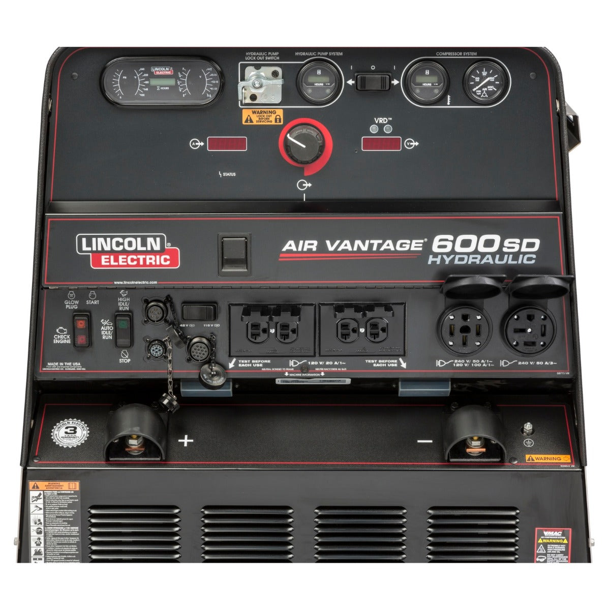 Lincoln Air Vantage 566X Hydraulic Welder/Generator (K3242-3)