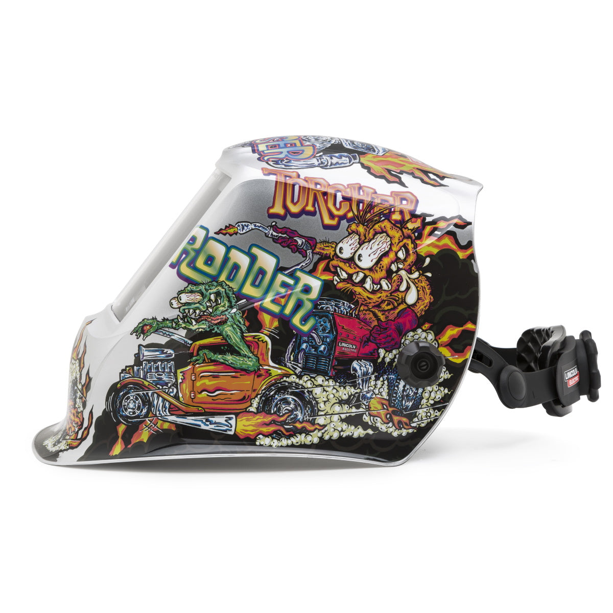 Lincoln Viking 3350 Series Hot Rodders Auto Darkening Welding Helmet (K4440-4)