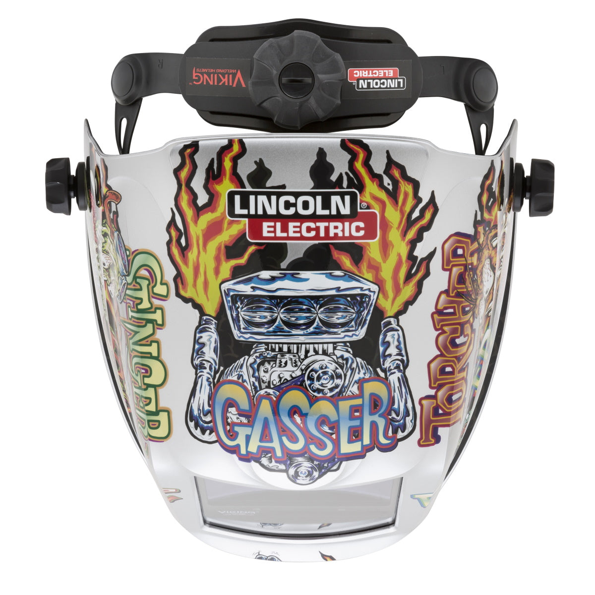 Lincoln Viking 3350 Series Hot Rodders Auto Darkening Welding Helmet (K4440-4)