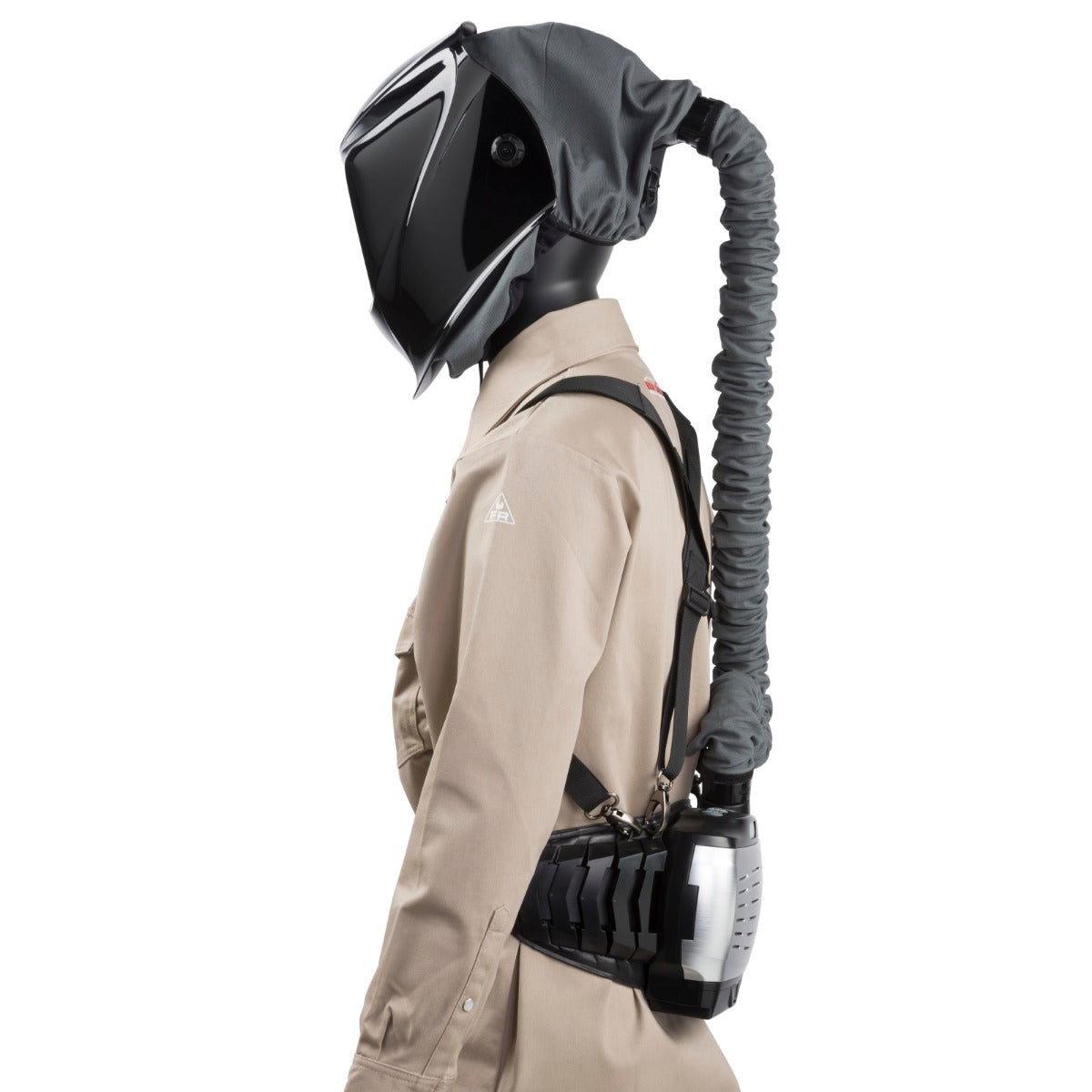 Lincoln PAPR System with 3350 Black Welding Helmet (K3930-1)