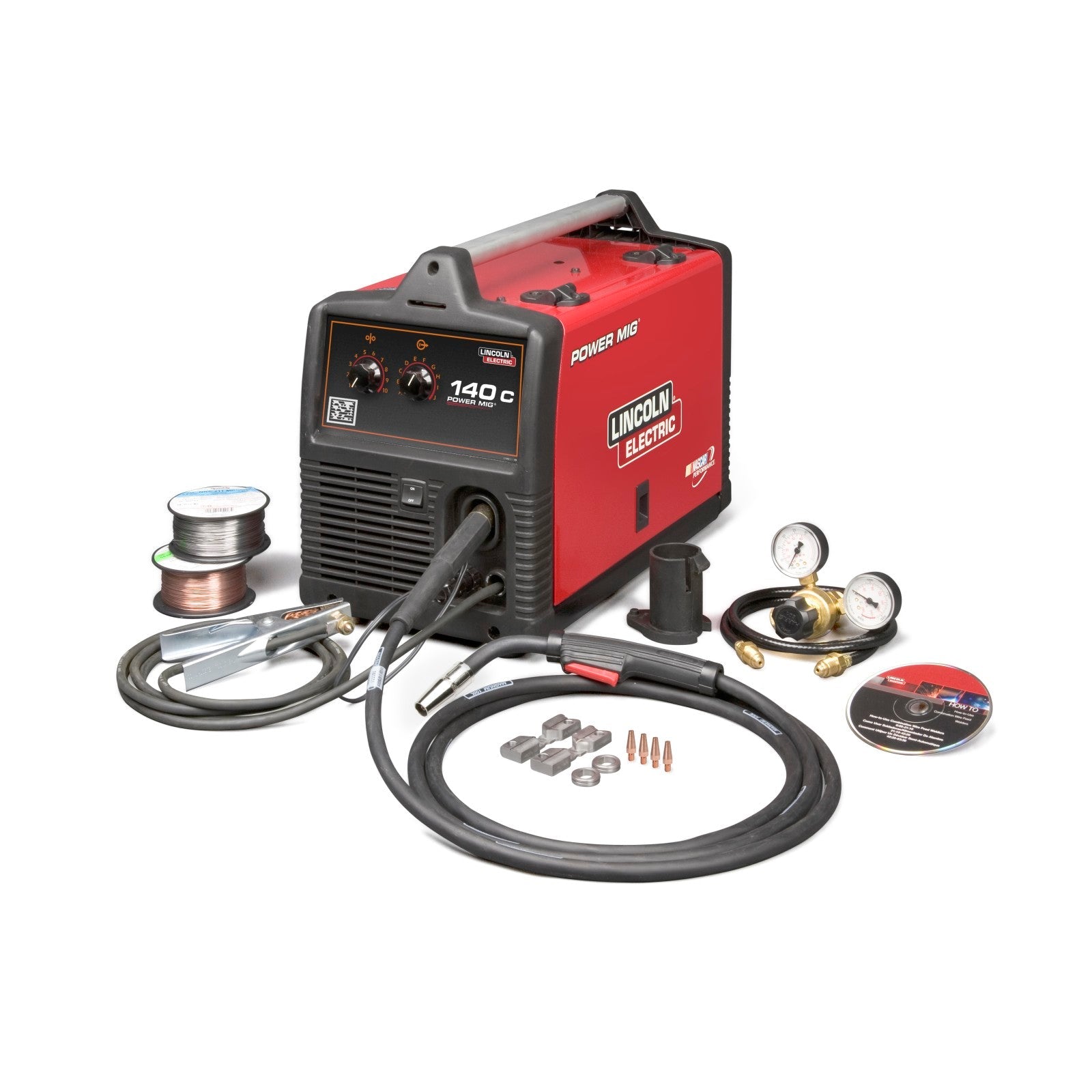 Lincoln Power MIG 140C MIG Welder Pkg (K2471-2)