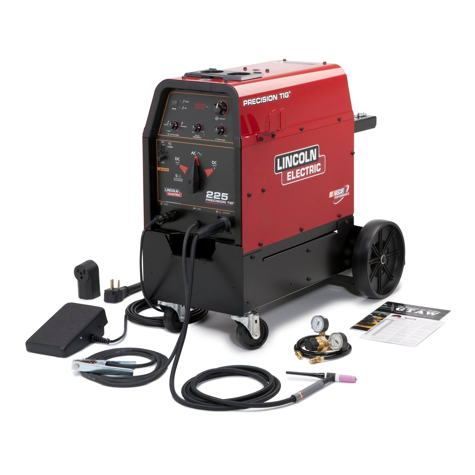 Refurbished Lincoln Precision TIG 225 Ready Pak With Cart (U2535-2)