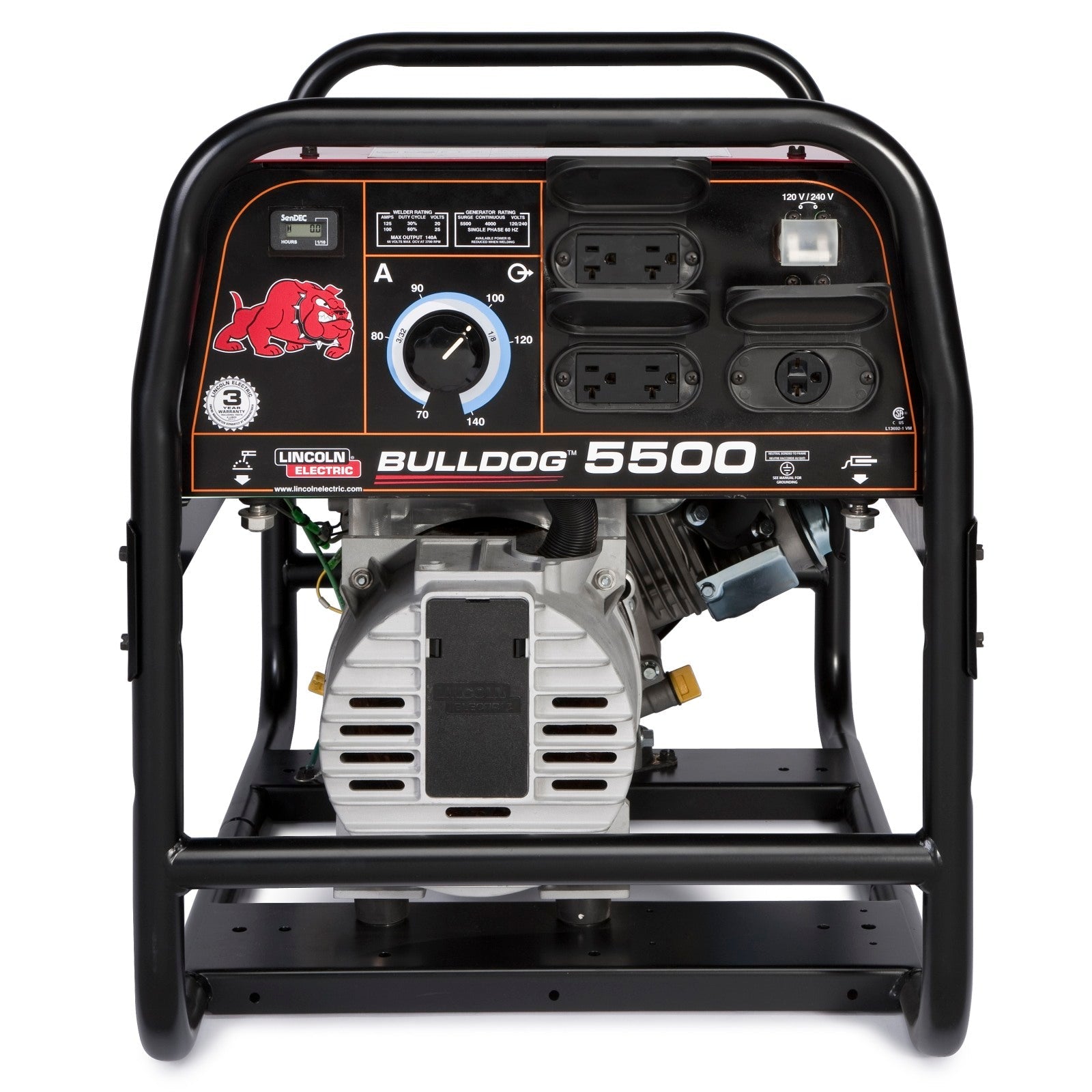 Lincoln Bulldog 5500 AC Welder Generator (K2708-2)