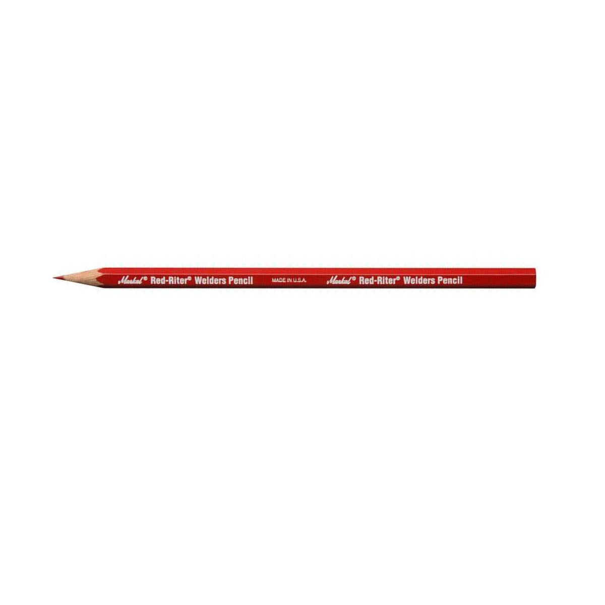 Markal Red Welders Pencil Box/12 (MKL96100)