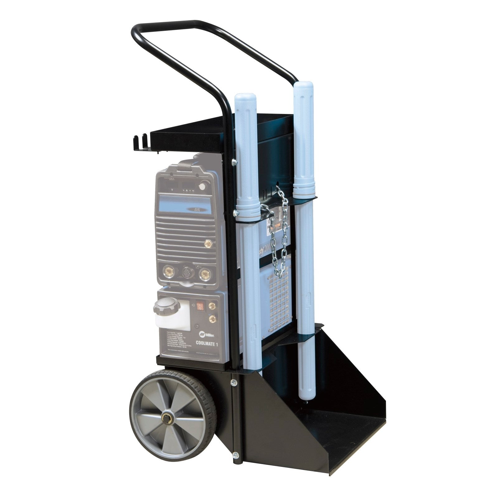 Miller TIG Cart, 2 Wheel Trolley for Dynasty 200 or Maxstar 200 (300480)