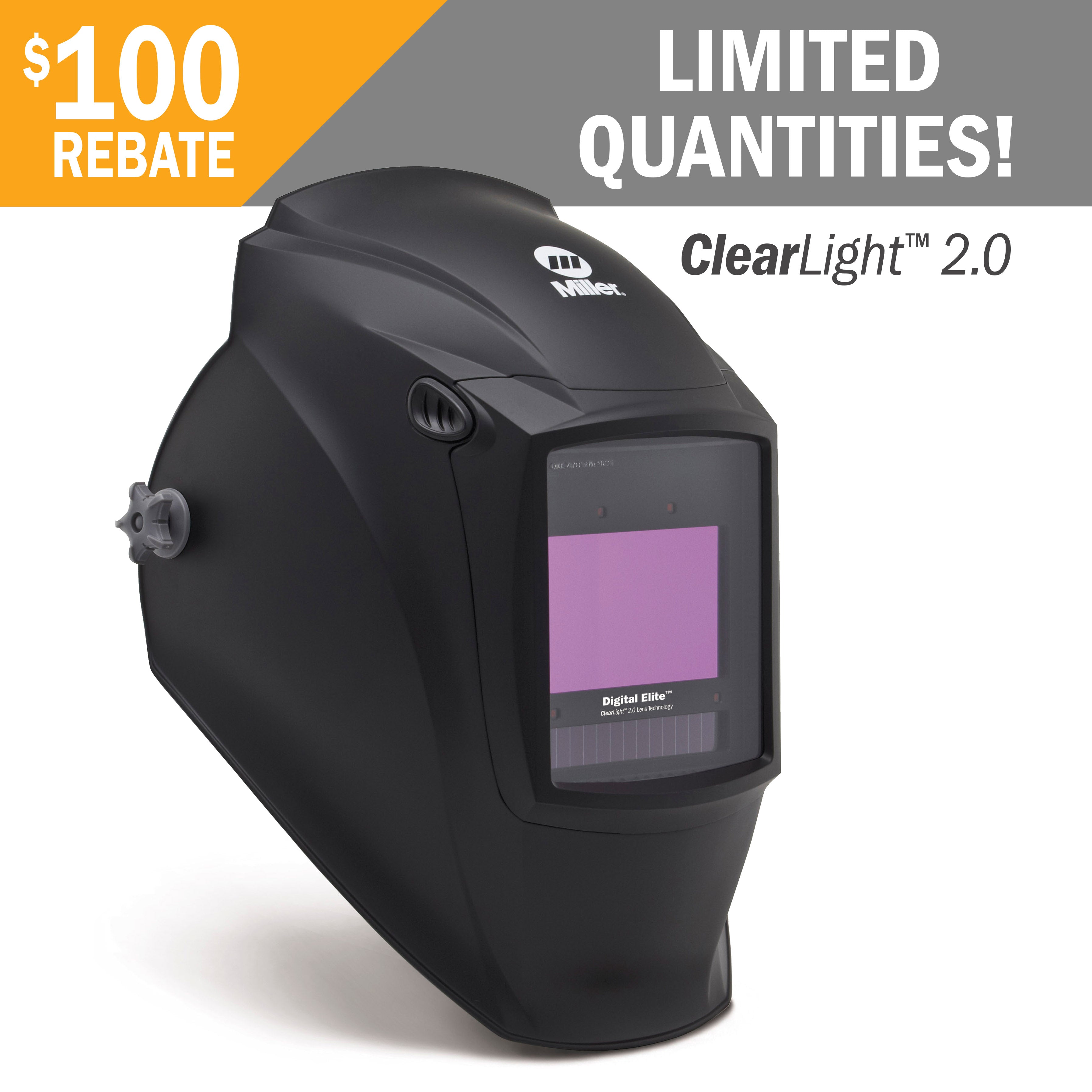 miller digital elite auto darkening welding helmet