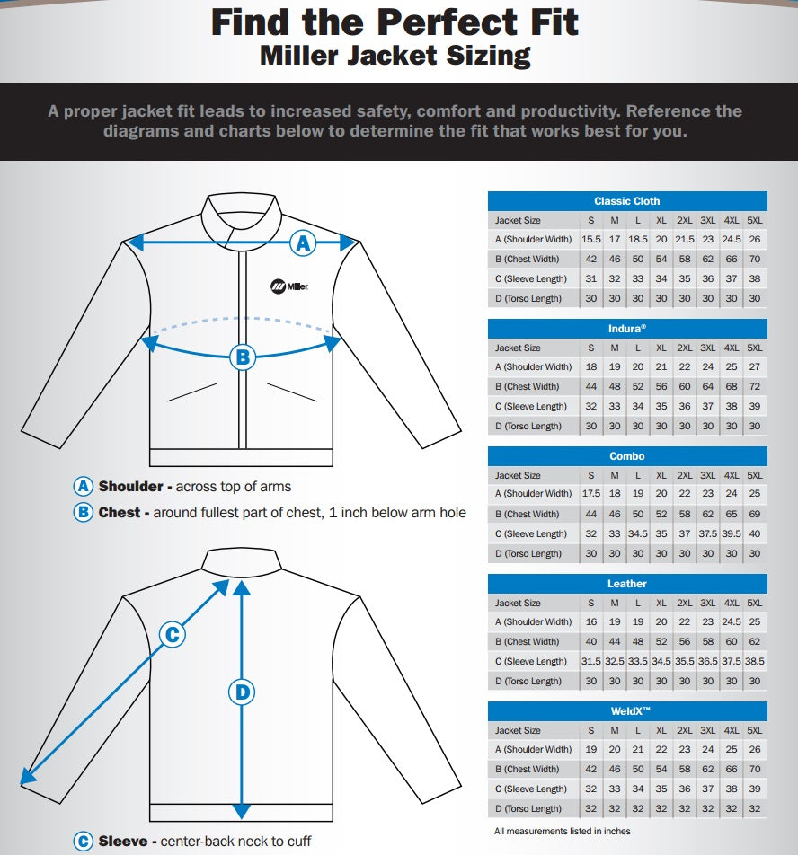 Miller Classic Cloth Welding Jacket