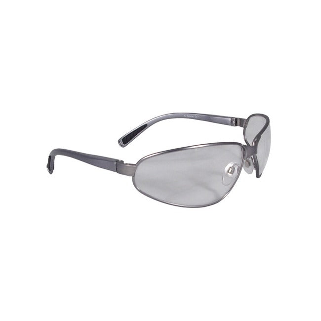 Radians Task Force Plus, Silver Frame, Clear Lens Safety Glasses