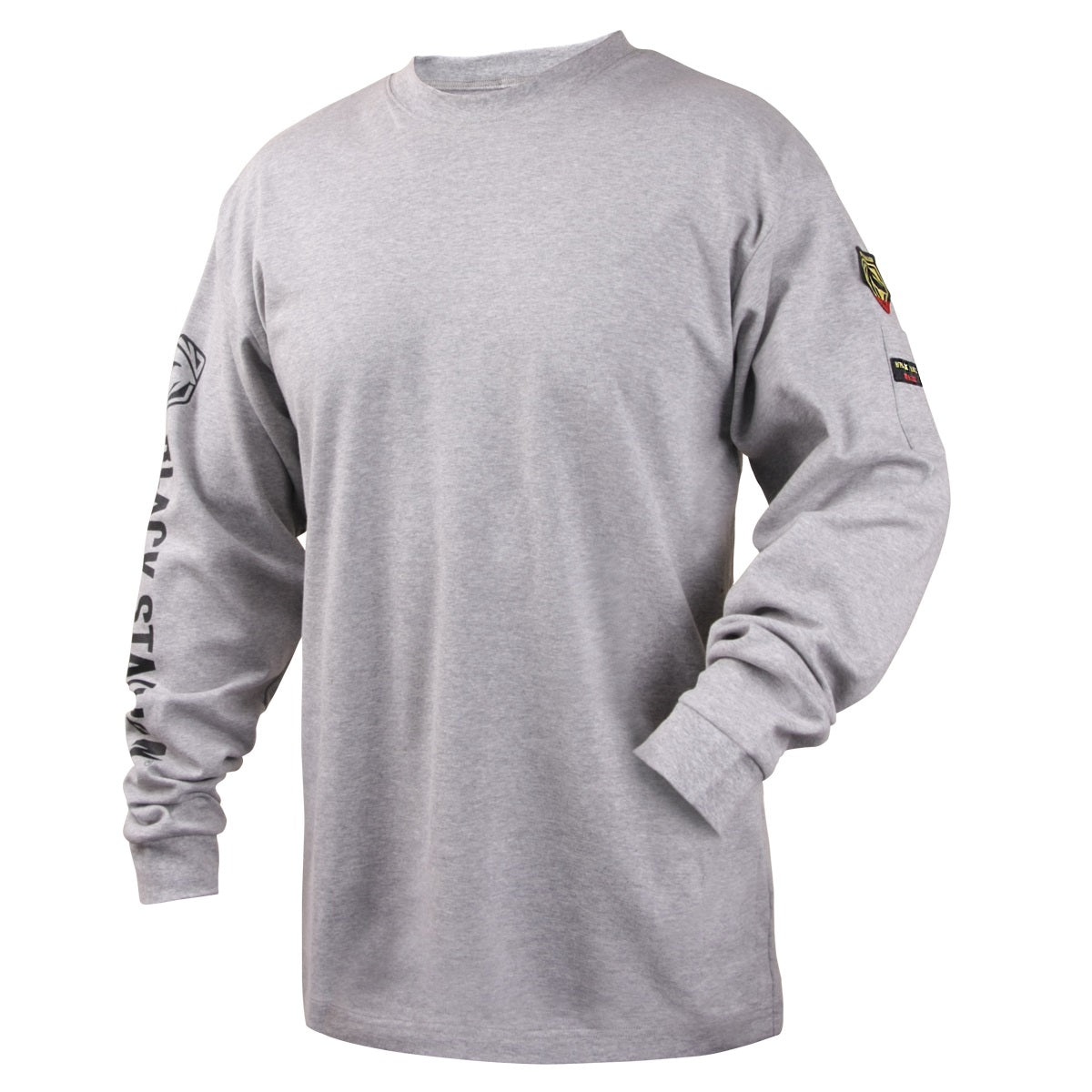 Revco Black Stallion Gray 7oz FR Knit Welding Shirt (TF2510-GY)